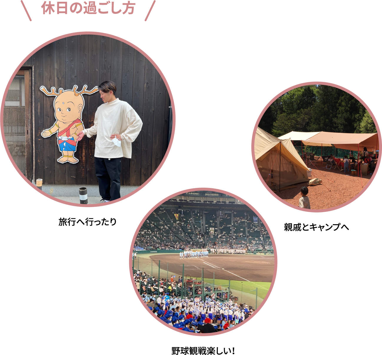 休日の過ごし方