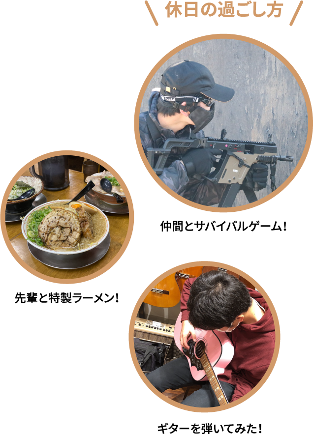 休日の過ごし方